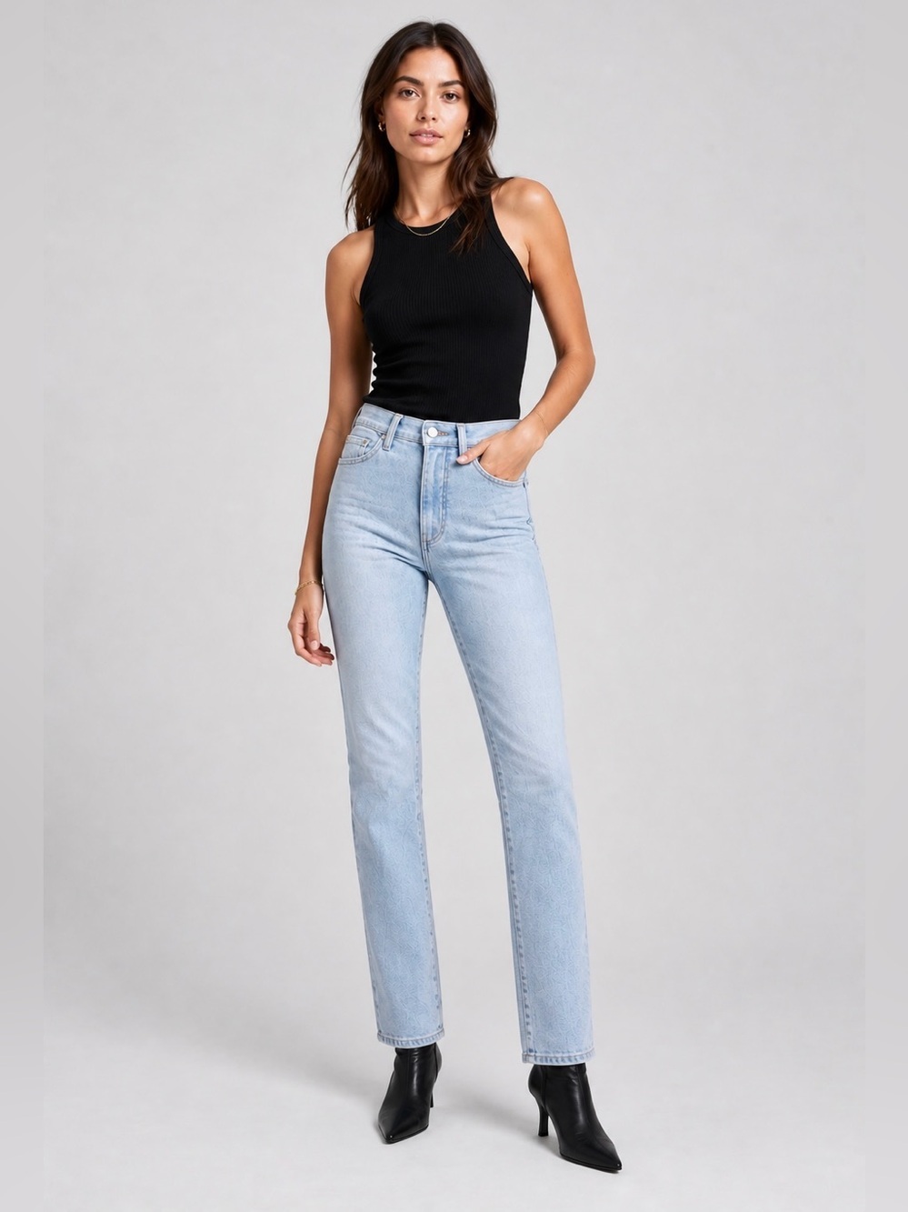 New! SPRWMN Skinny Straight Leg Denim